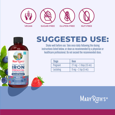 Prenatal & Postnatal Liquid Iron