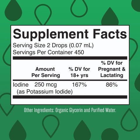 Iodine Liquid Drops