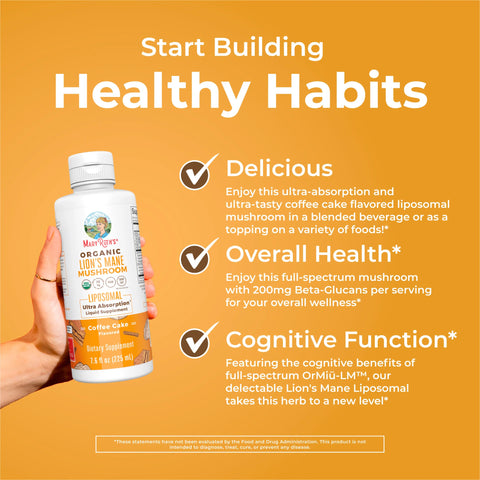 Organic Lion's Mane Liposomal