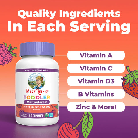 Organic Toddler Multivitamin Gummies