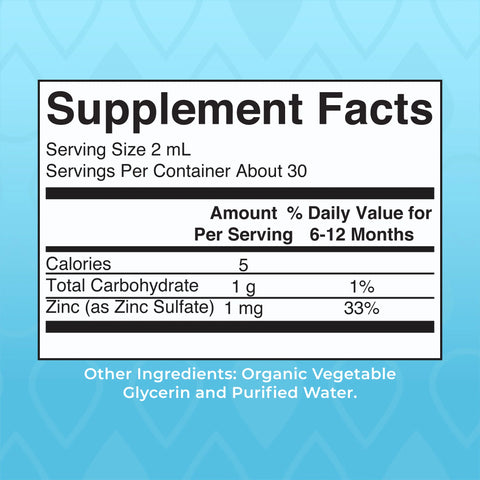 Organic Infant Liquid Zinc