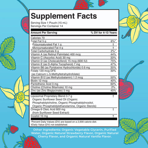 Kids Multivitamin Liposomal Pouches