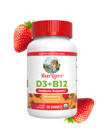 Organic D3+B12 Gummies