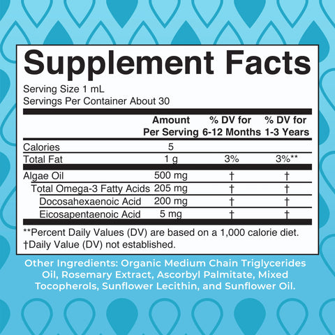 Infant & Toddler Omega-3 Liquid Drops