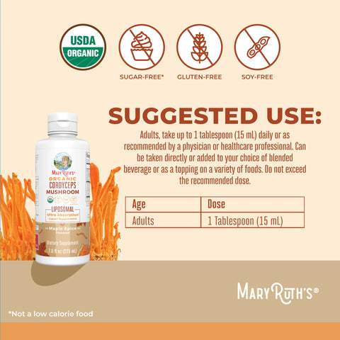 Organic Cordyceps Mushroom Liposomal
