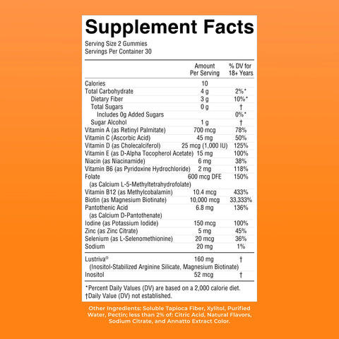 Multivitamin + Hair Growth Gummies