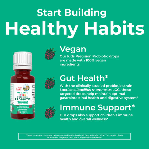 Organic Kids Precision Probiotic Digestive Liquid Drops