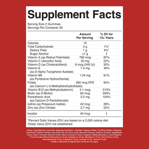 Teen Multivitamin Gummies