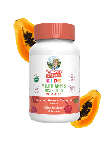 Organic Kids Multivitamin + Postbiotics Gummies