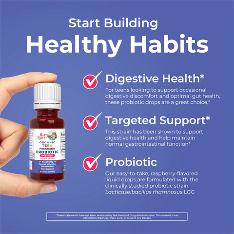 Organic Teen Precision Probiotic Digestive Liquid Drops