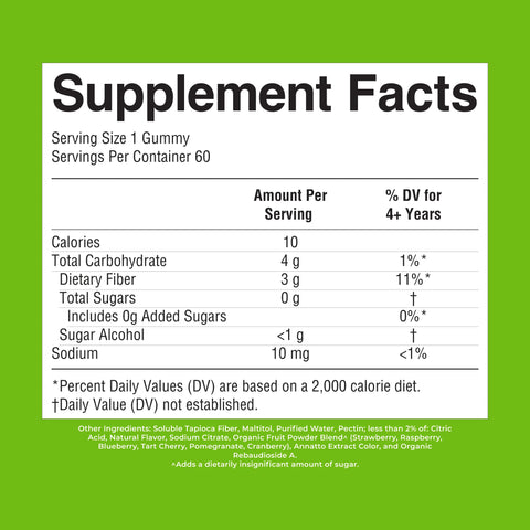 Kids Fiber Gummies
