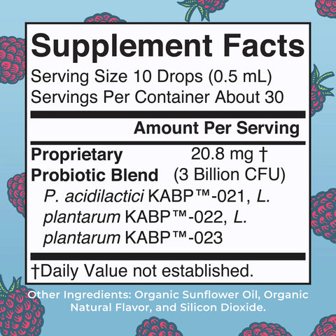 Organic Women's 40+ Precision Probiotic Digestive Liquid Drops